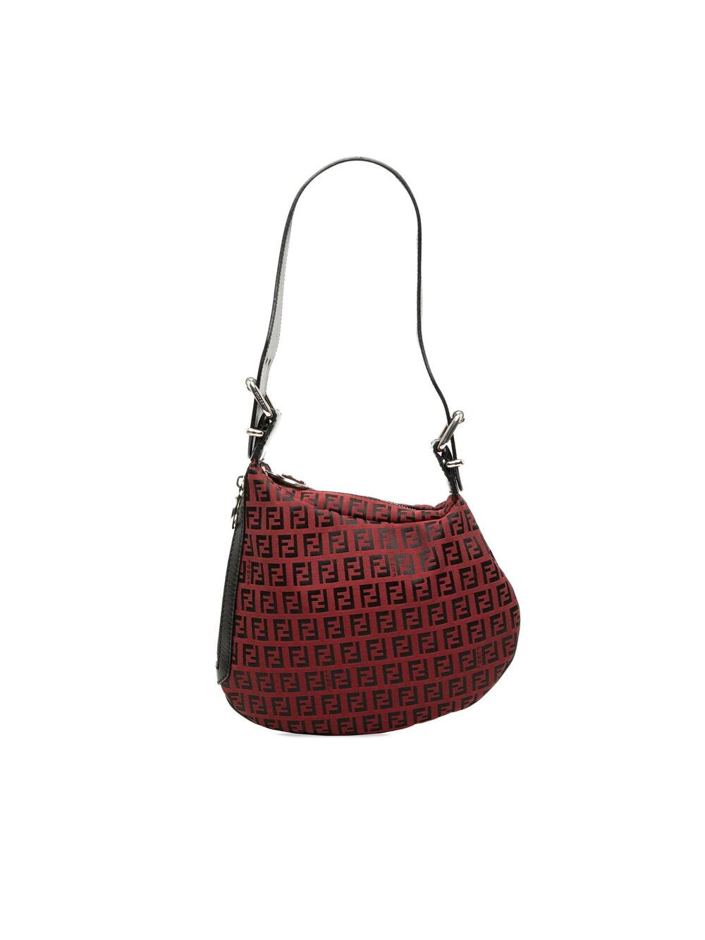 Fendi Zucchino Canvas Oyster Hobo Pre- #341644F64B